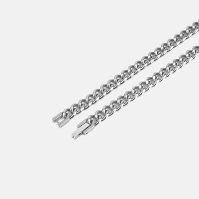 【PE3150×PE2101】Silver Kihei necklace Mantel bracelet Set